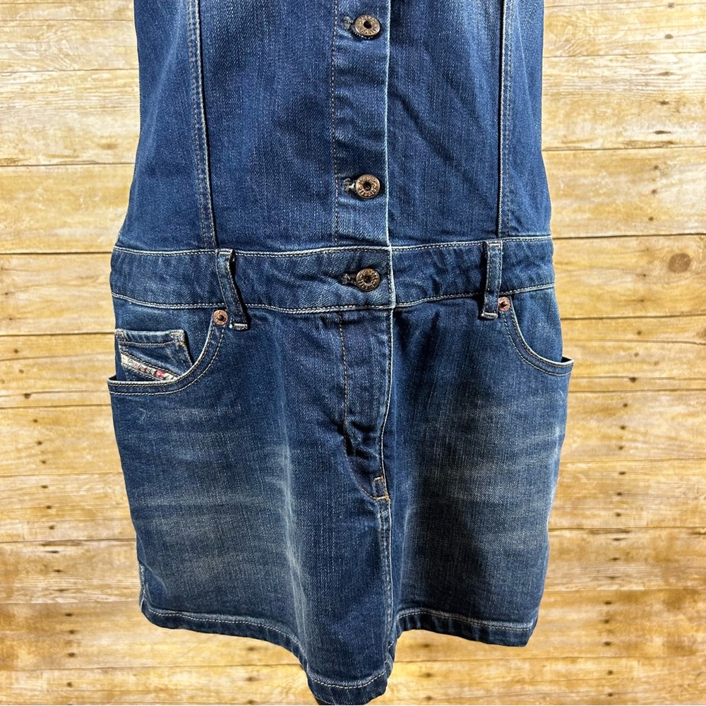 Diesel De-Drios Denim Dress ASO Elena Gilbert on the Vampire Diaries Size L - Picture 7 of 15